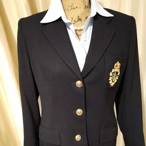 Ralph Lauren Navy Blue Blazer